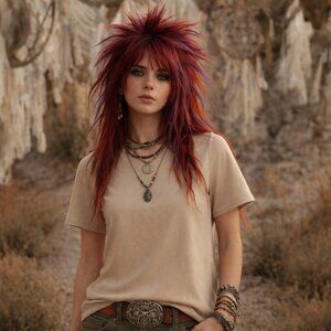 Pendleton Sandy Tan Short Sleeve Spring Style V-Neck Sweater, Size Medium